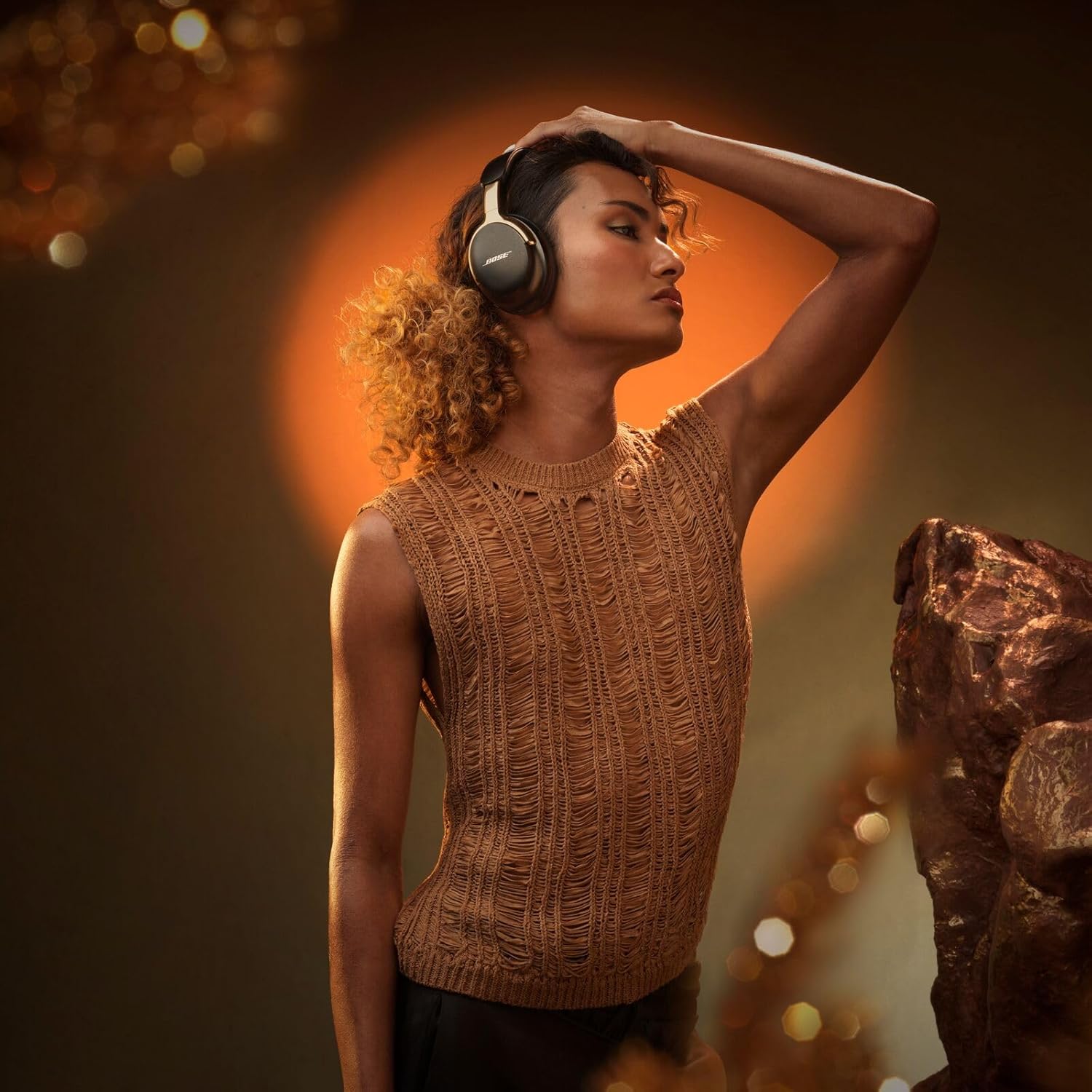 Wireless Noise Cancelling Over Ear Headphones Spatial Audio 30H Playtime