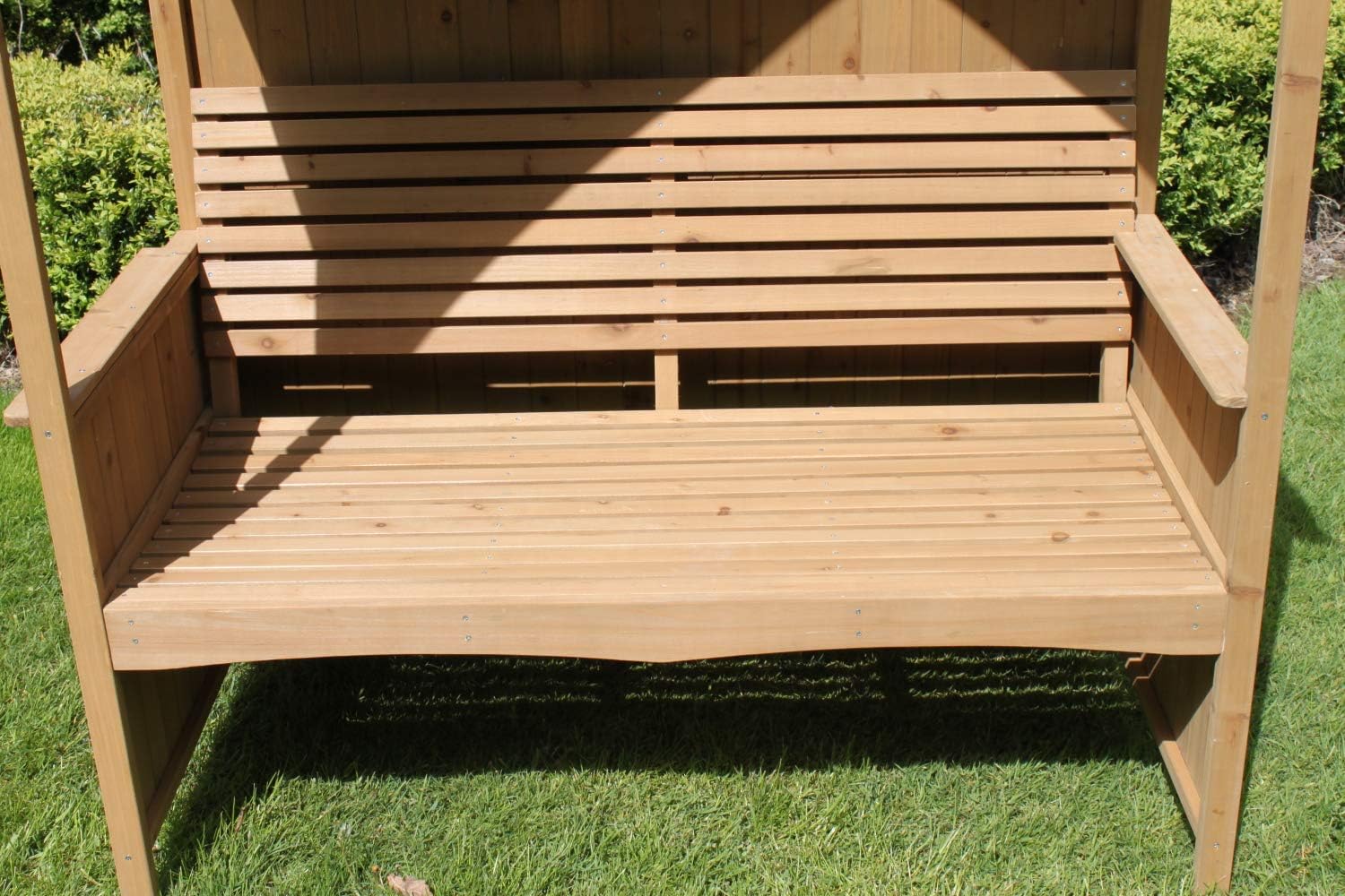 Wooden Garden Arbour Bench Pergola Seat Outdoor Arch