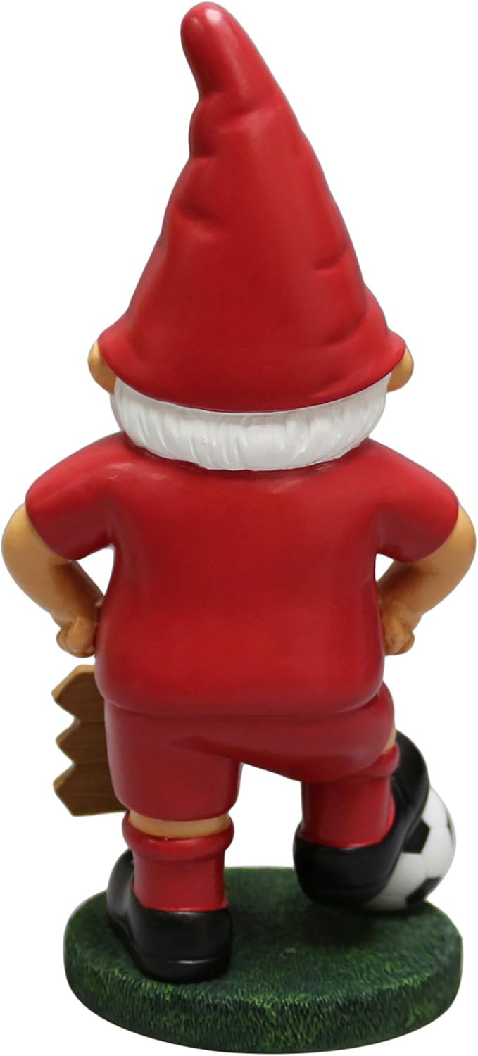Funny Football Fan Gnome Ornament Lawn Garden Decor 20cm