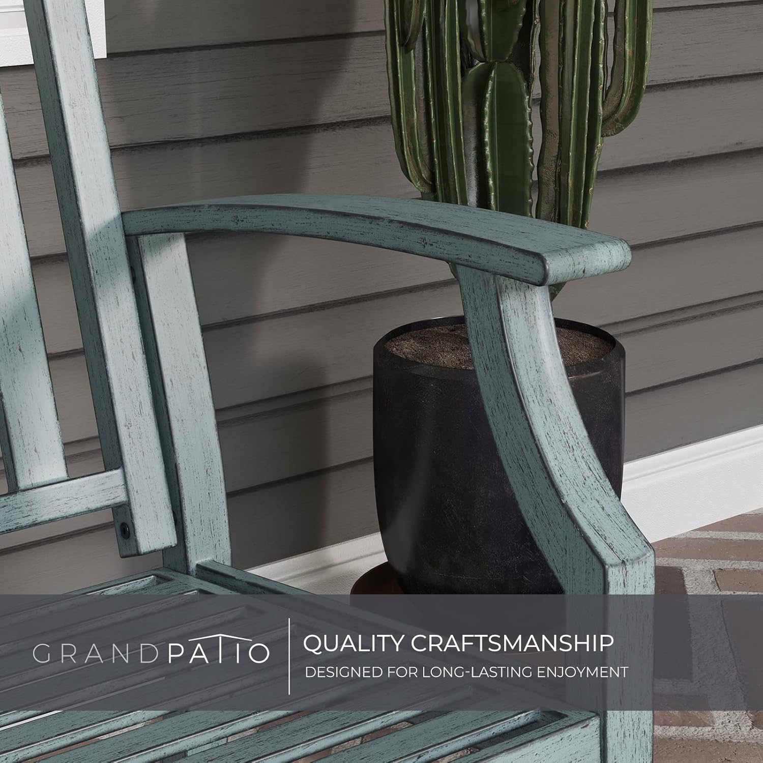 Metal Garden Bench 128cm Outdoor Patio Park Seat Rust Resistant