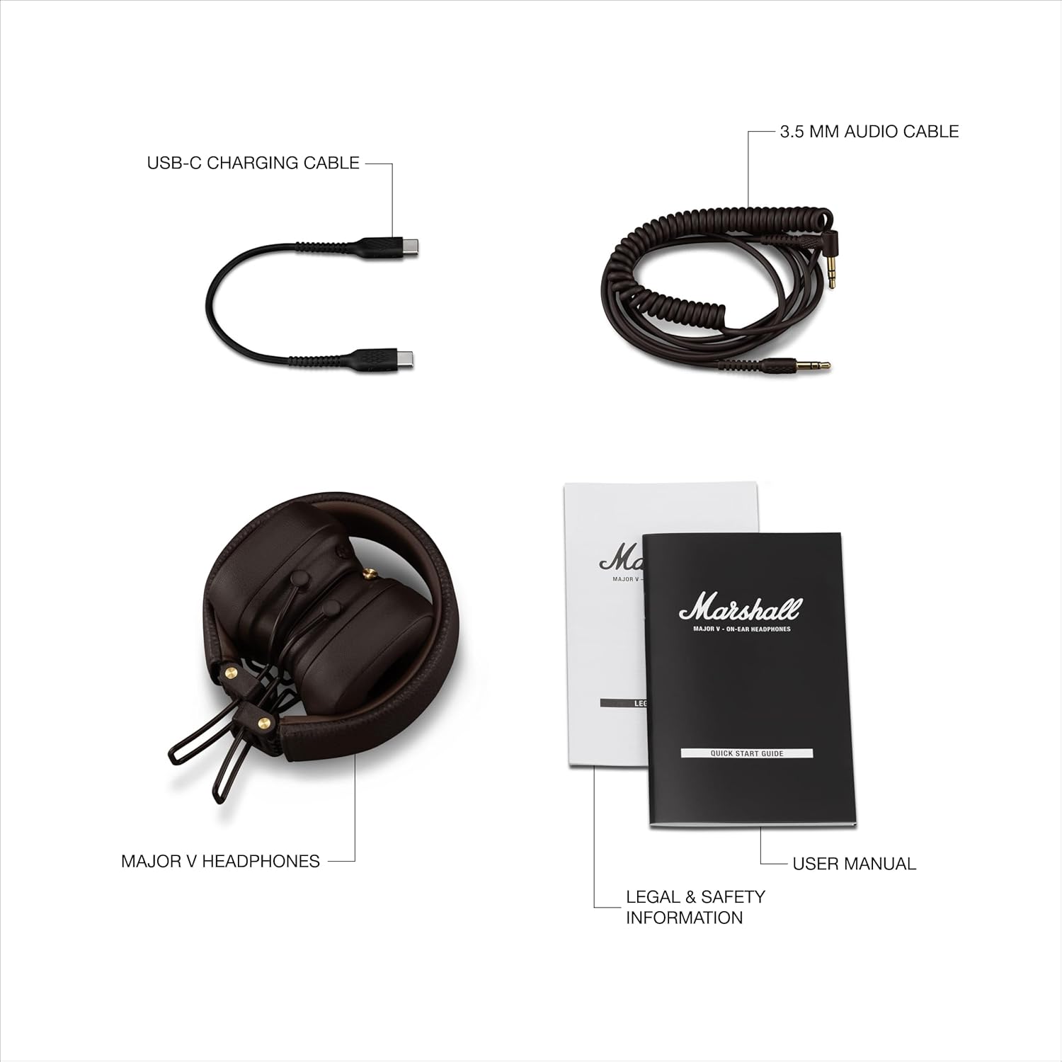 Wireless On Ear Bluetooth Headphones 100H Playtime Foldable Bass Sound