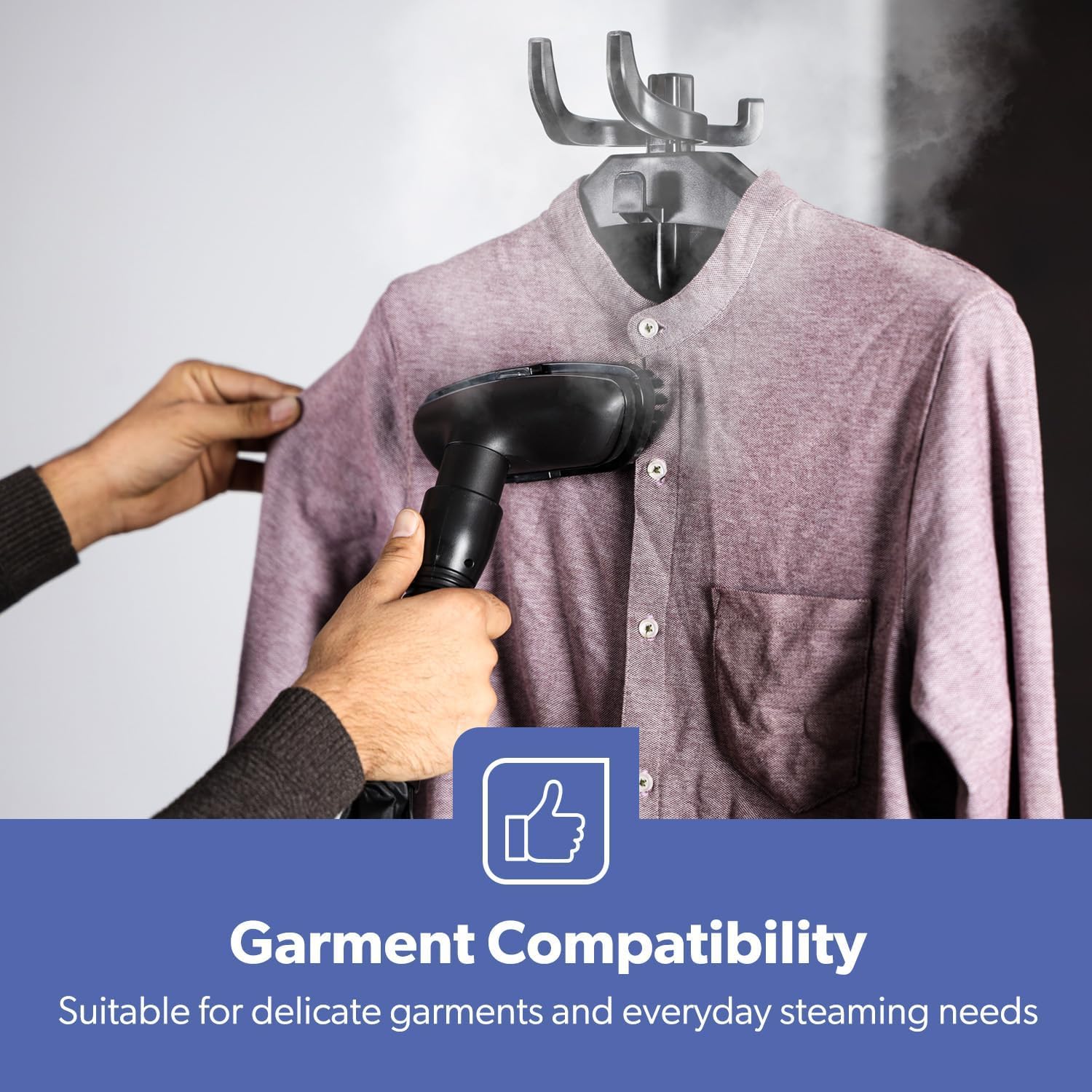 2000W Upright Garment Steamer 3L Tank 46g Steam Pro