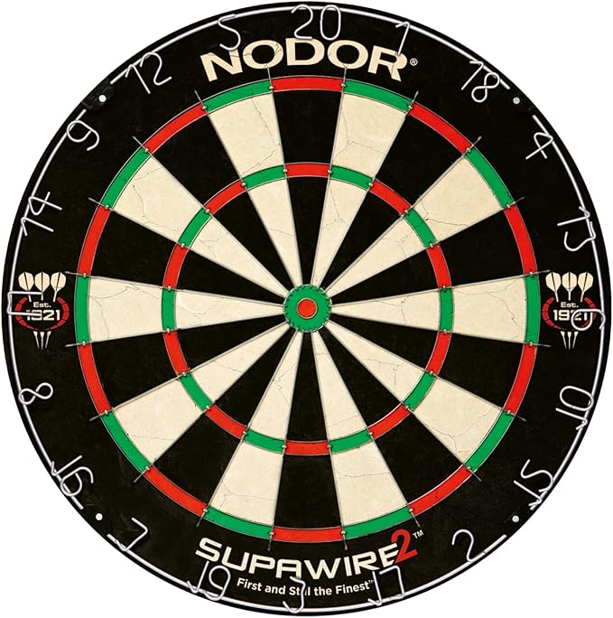Professional Bristle Dartboard Thin Wire Low Bounce Durable Board