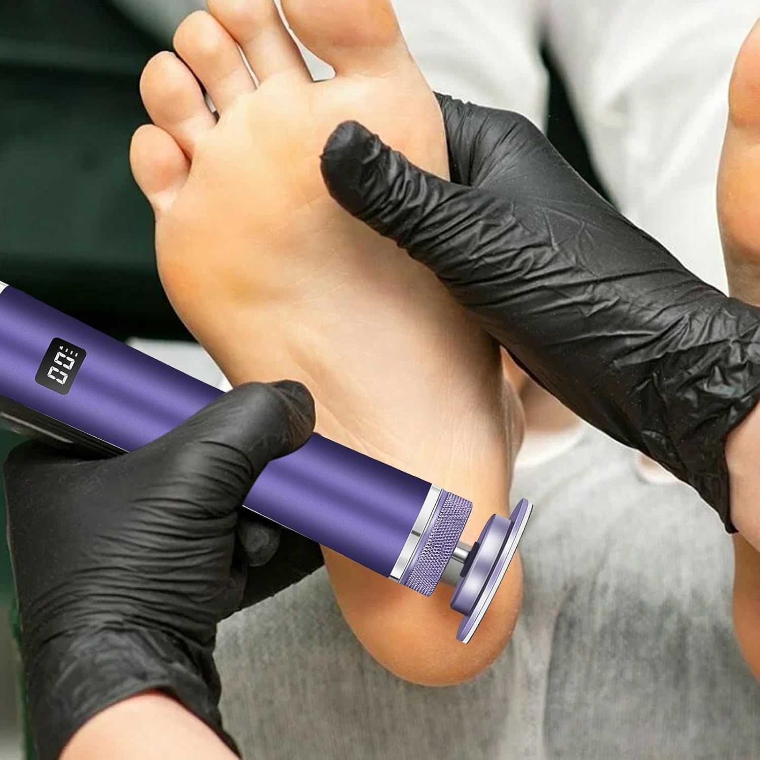 Electric Foot Callus Remover 12 Speed Rechargeable Pedicure