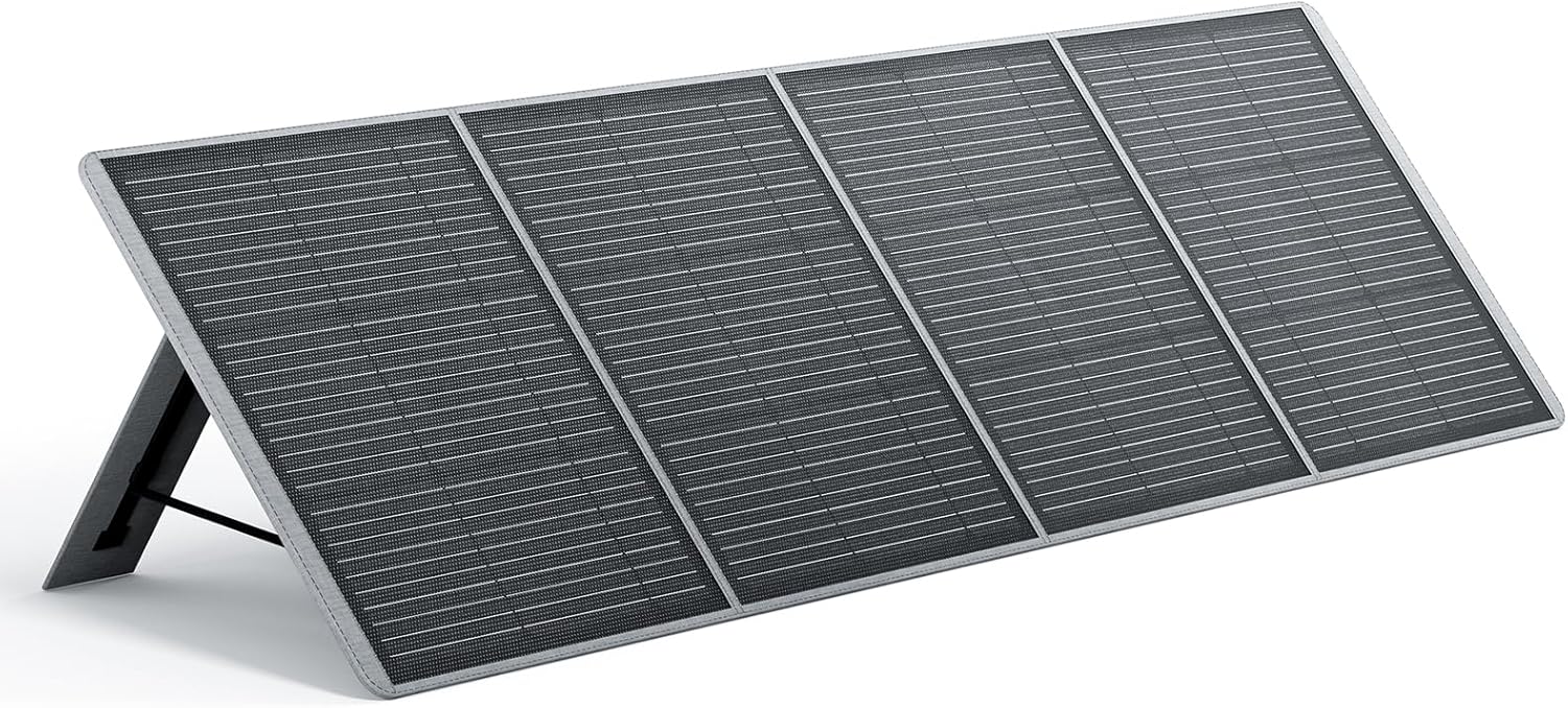 200W Foldable Solar Panel ETFE Portable Off Grid Kit