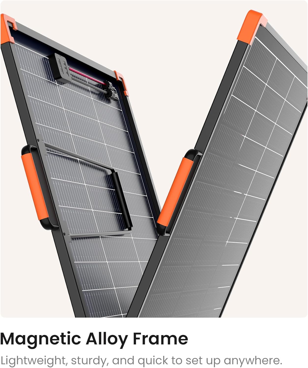 110W Bifacial Foldable Solar Panel N Type IP68 RV Charger