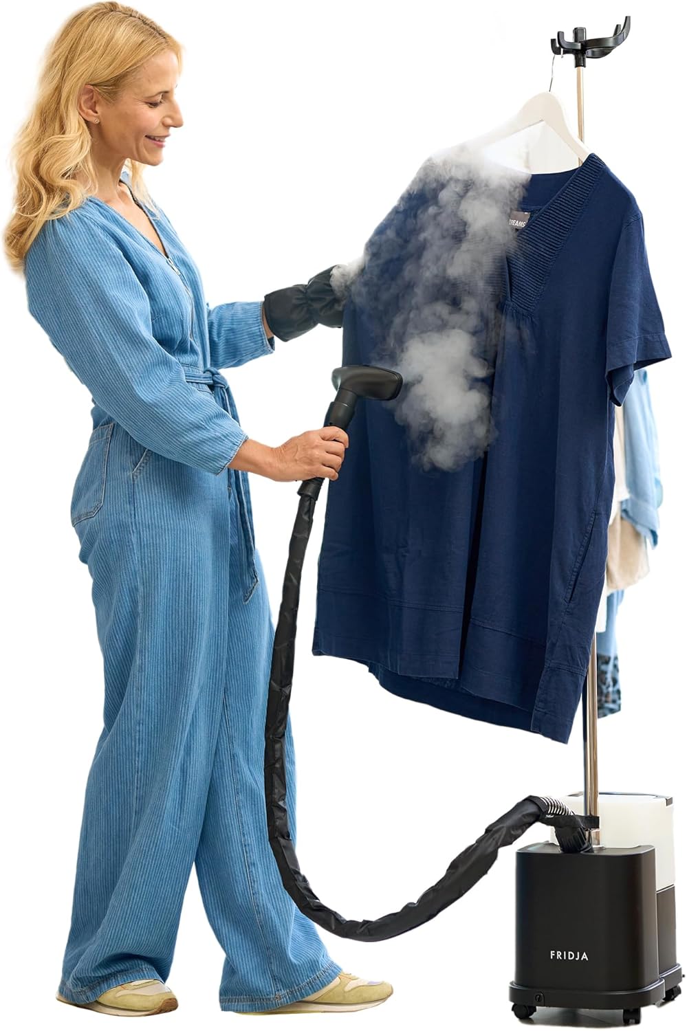Commercial Garment Steamer 2200W 4L Tank 120min Steam Upright