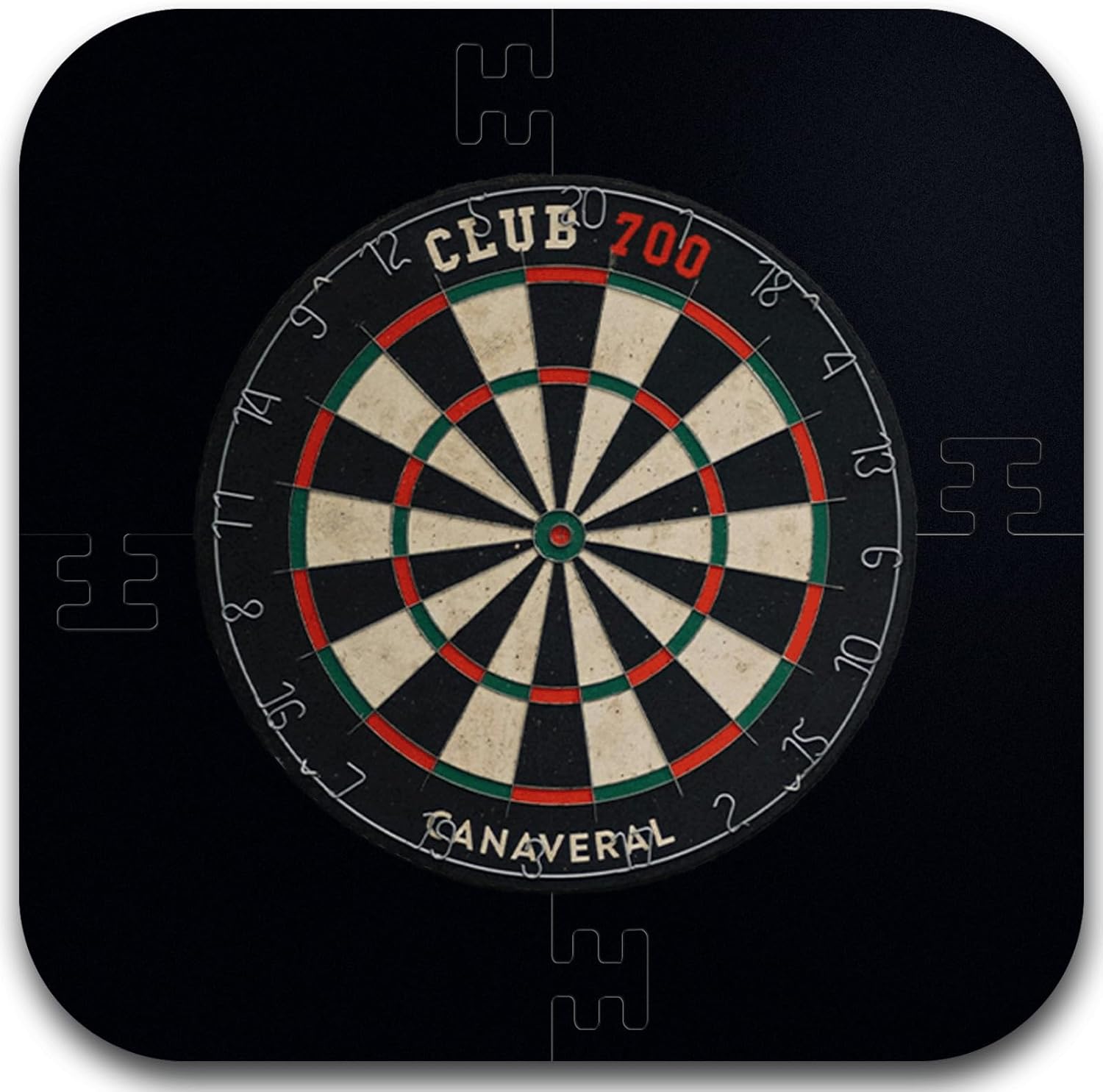 Dartboard Surround Ring EVA Wall Protector 66cm Easy Assemble