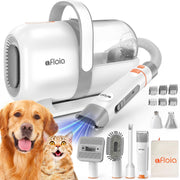 Dog Grooming Kit Vacuum Clippers 7 Tools Low Noise 1.5L Pet Hair Remover