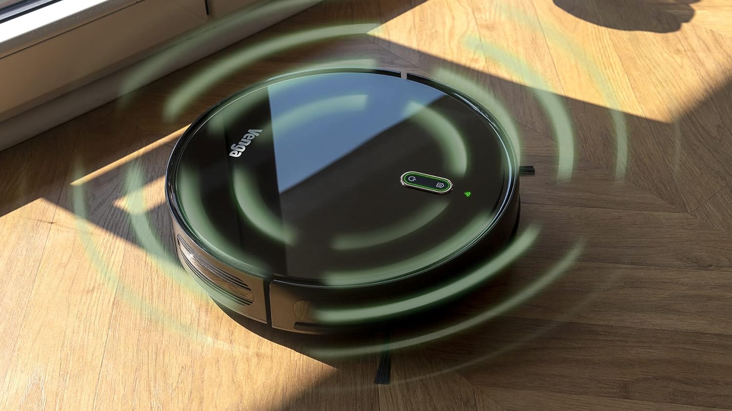 Robot Vacuum Mop 1600Pa App Control Gyroscope 6 Modes Auto