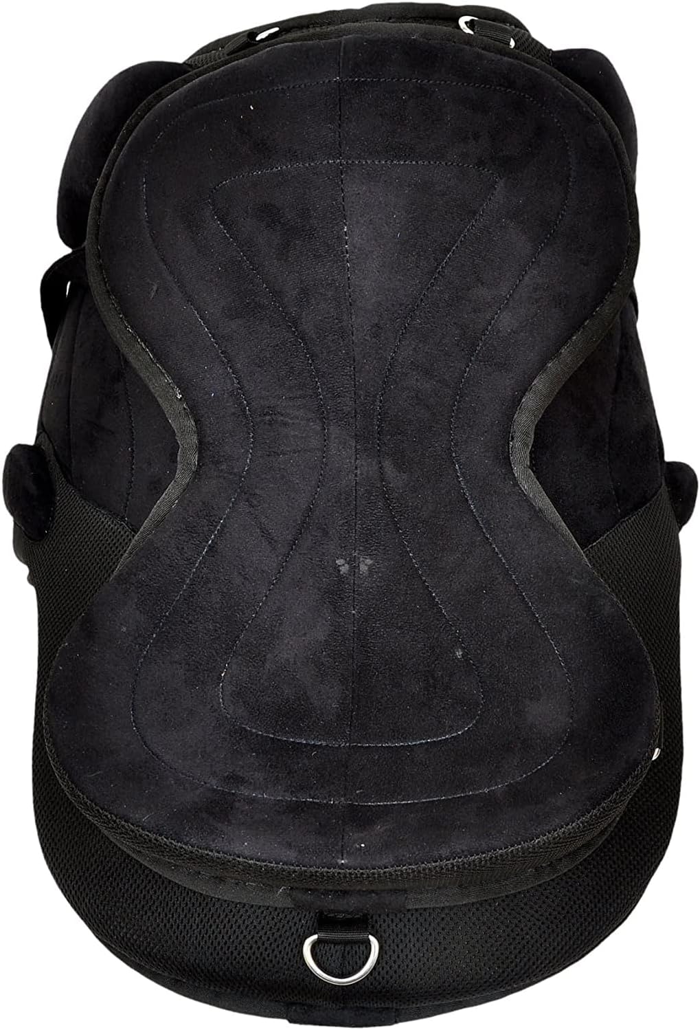 Treeless English Horse Saddle 18 Inch Black With Stirrups