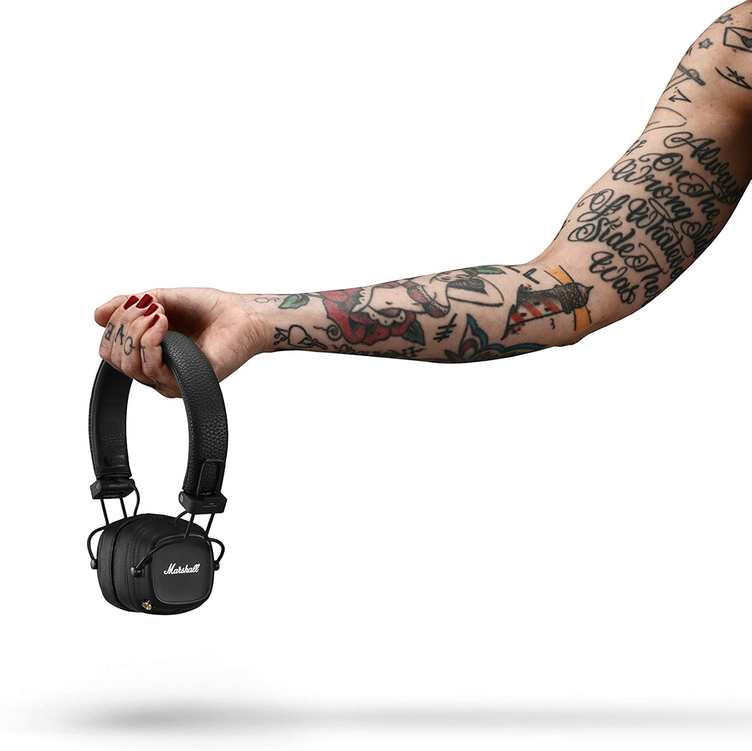 Wireless On Ear Bluetooth Headphones 80H Playtime Foldable