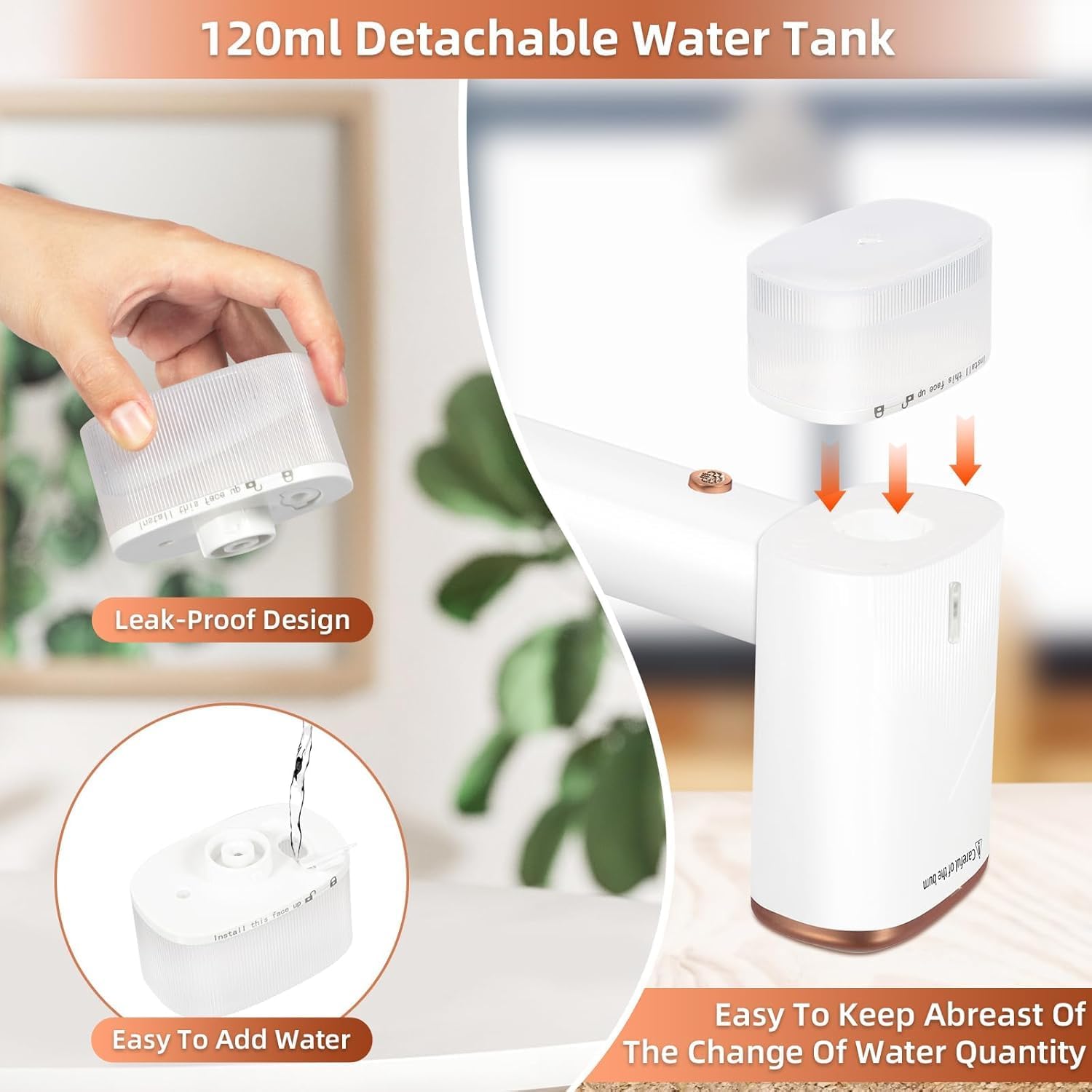Travel Garment Steamer 1000W 20s Fast Heat 120ml Portable
