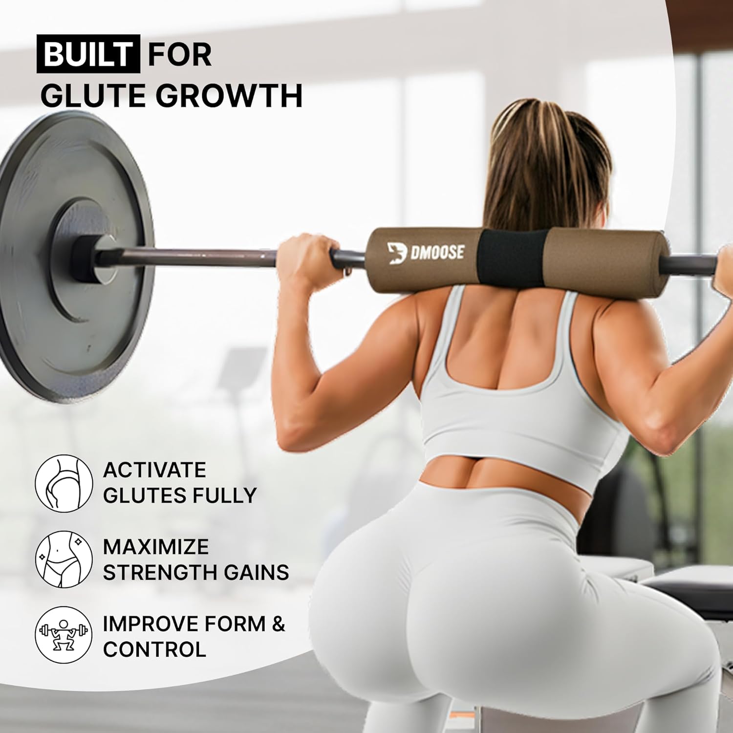Barbell Pad for Squats Hip Thrust Lunges Neck Shoulder Cushion