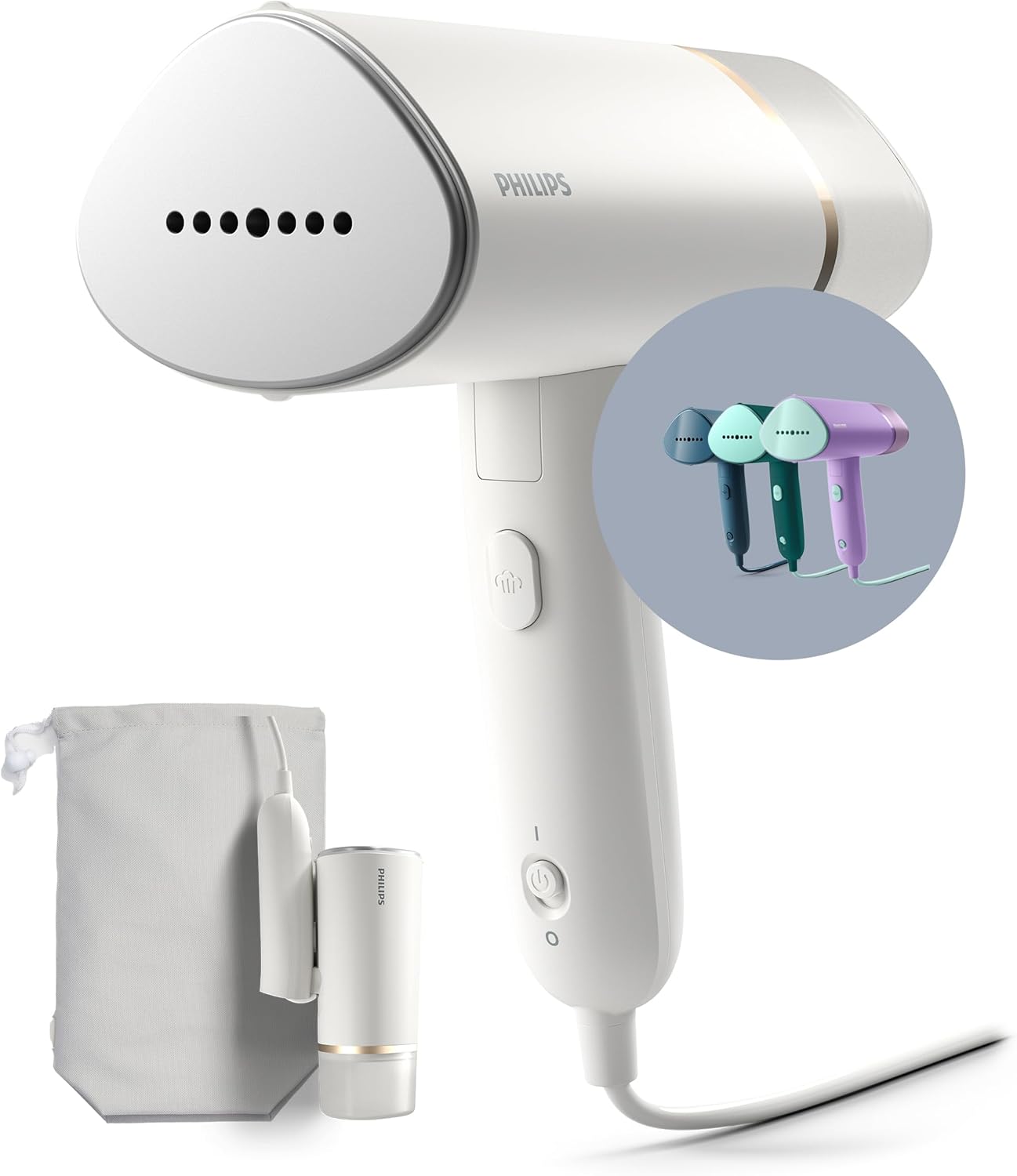 Handheld Clothes Steamer Foldable 1000W 20g Steam Fast Heat