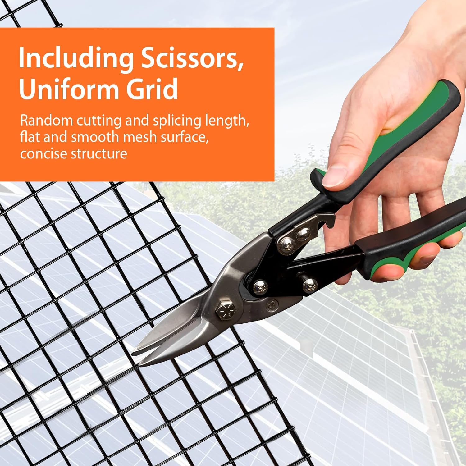 20CM x 30M Solar Panel Bird Mesh Proofing Kit Black