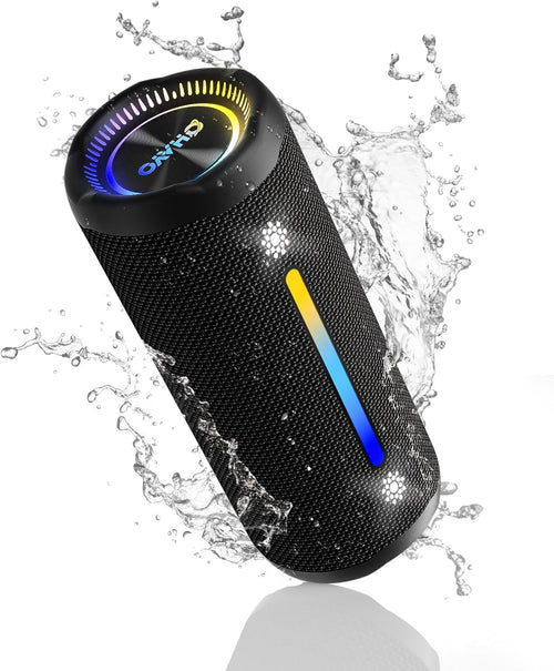 Portable Bluetooth Speaker 24H Playtime IPX7 Waterproof RGB