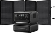 1200W Portable Power Station 572Wh Solar Generator Kit