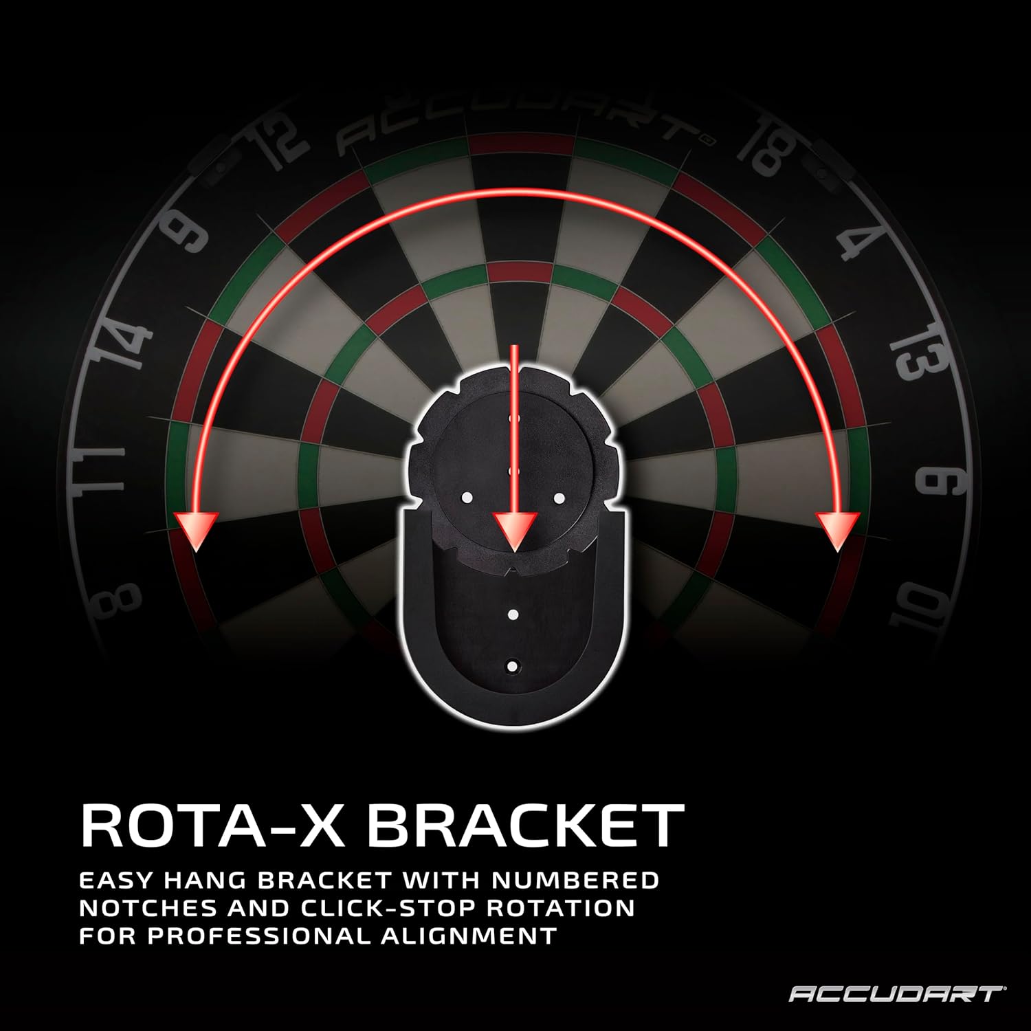 Professional Sisal Dartboard 18in Razor Thin Wire Rotating Ring