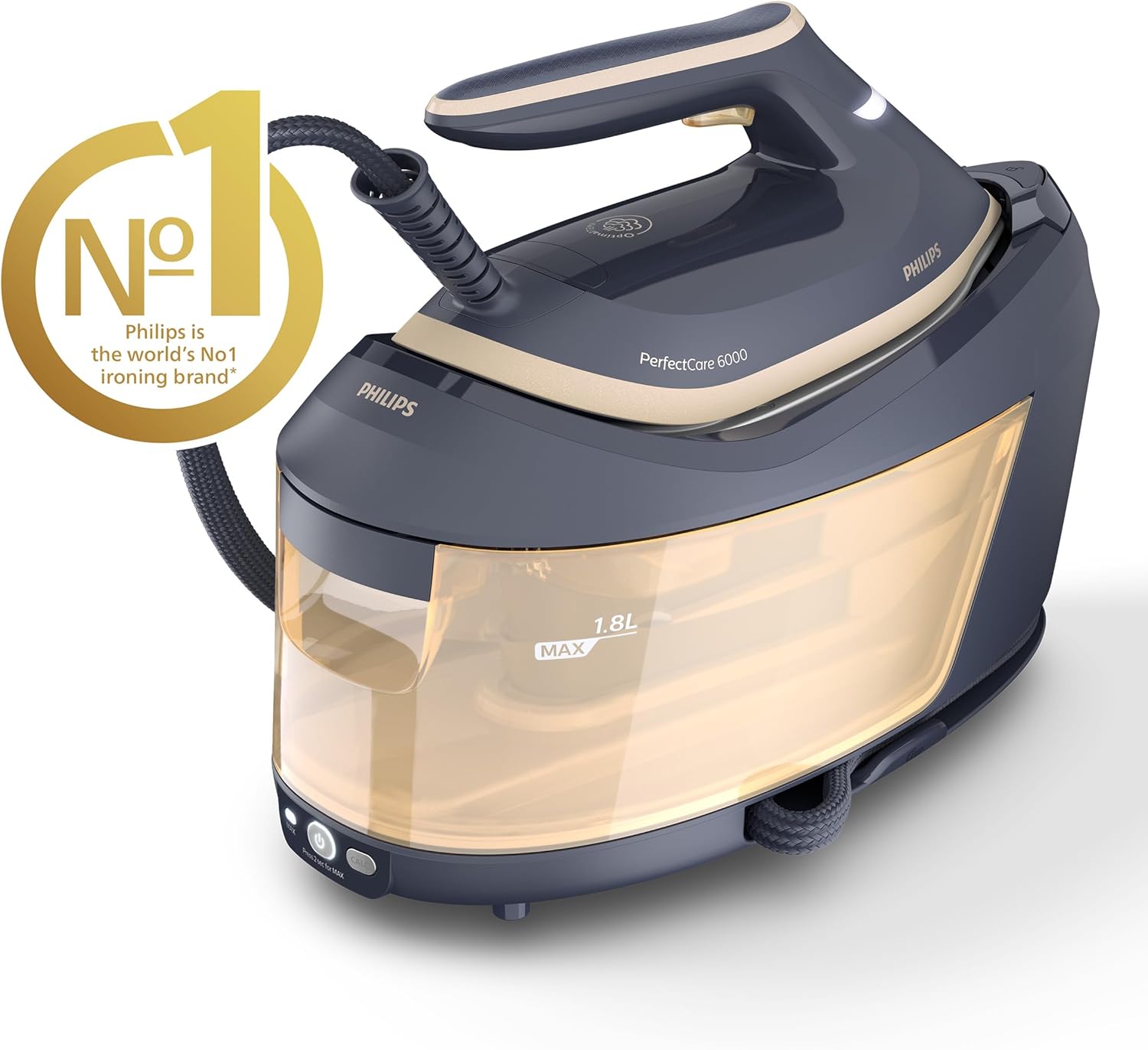 Steam Generator Iron 600g Boost 8 Bar 1.8L Tank 2400W