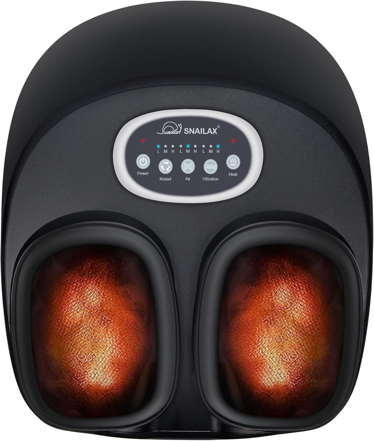 Shiatsu Foot Massager Heat Compression Vibration Deep Kneading Pain