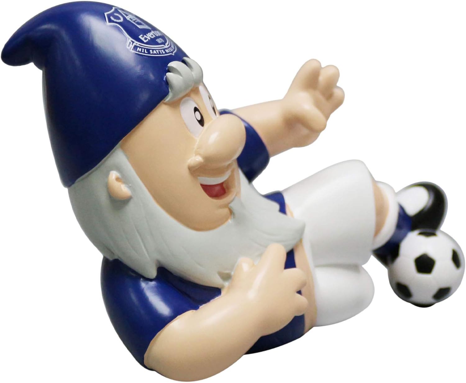 Football Gnome Garden Ornament Sliding Tackle Fan Decor