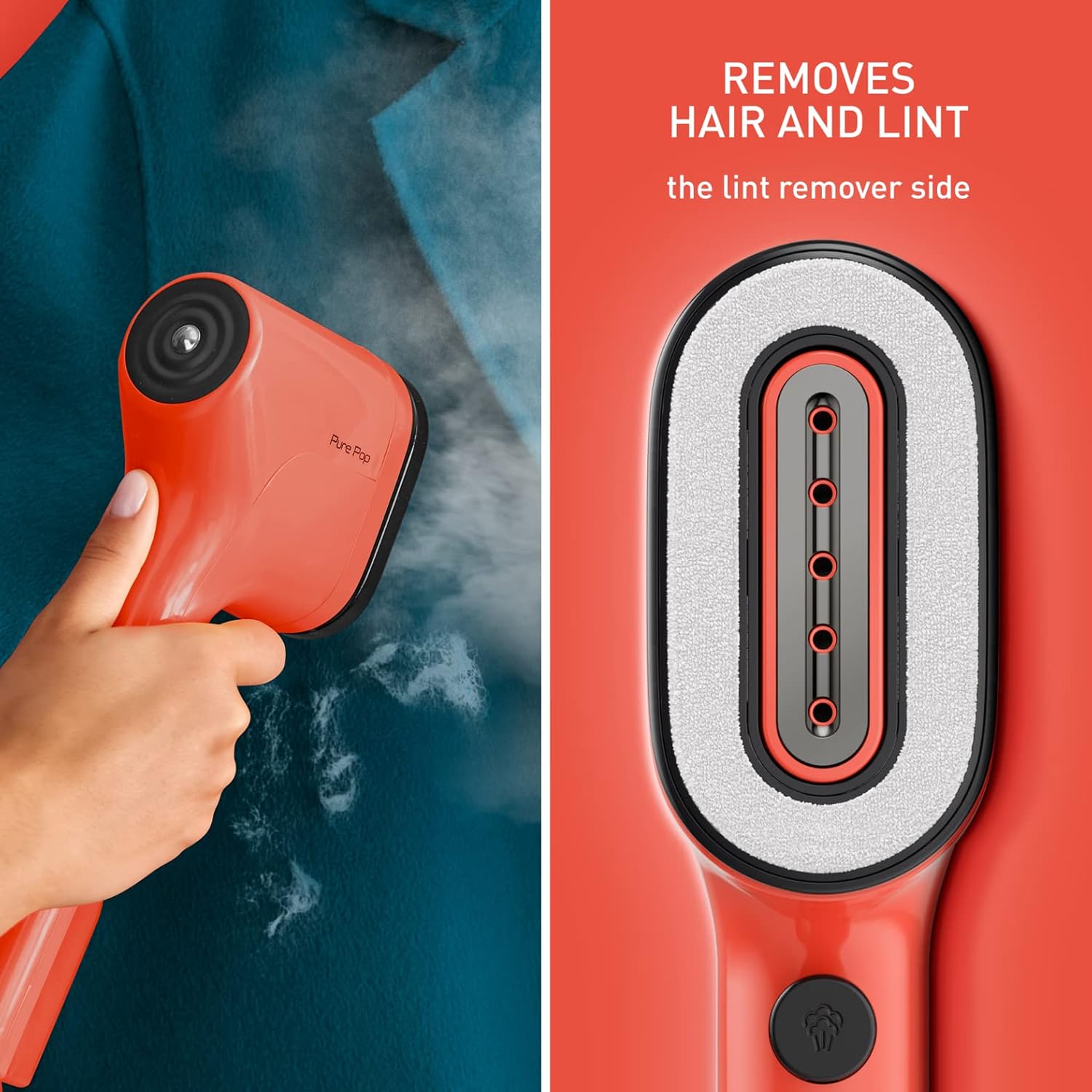 Slim Handheld Garment Steamer Fast Heat 15s Travel Steam Iron