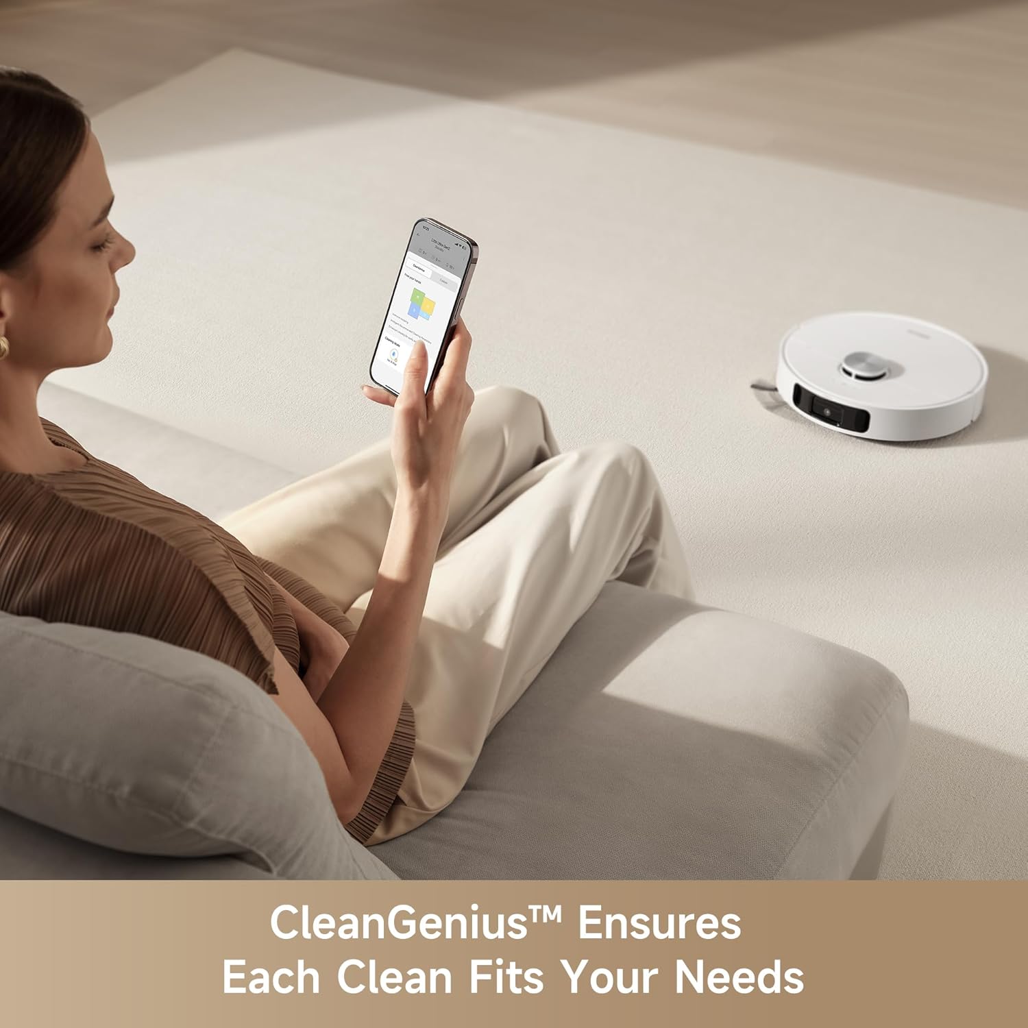 Robot Vacuum Mop 10000Pa Self Empty Wash Dry Smart