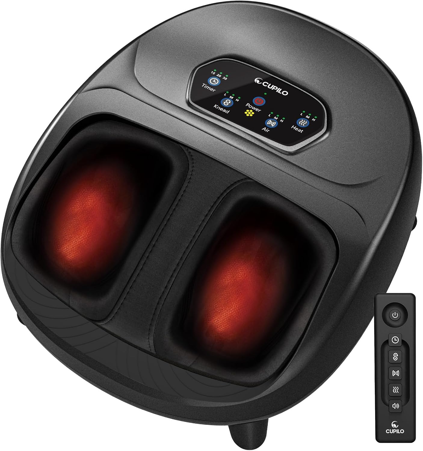 Shiatsu Foot Massager Plantar Fasciitis Neuropathy Remote Control