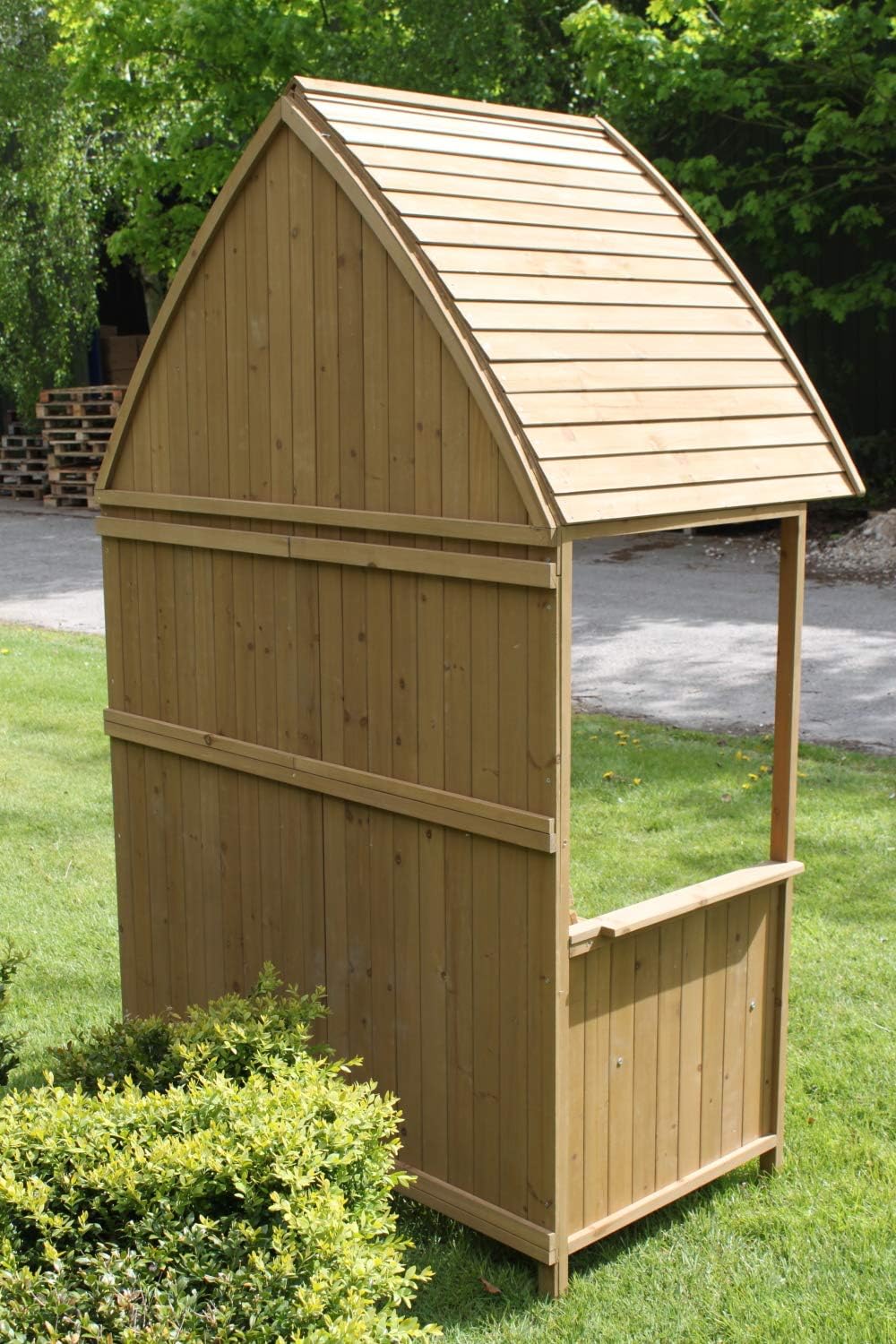Wooden Garden Arbour Bench Pergola Seat Outdoor Arch