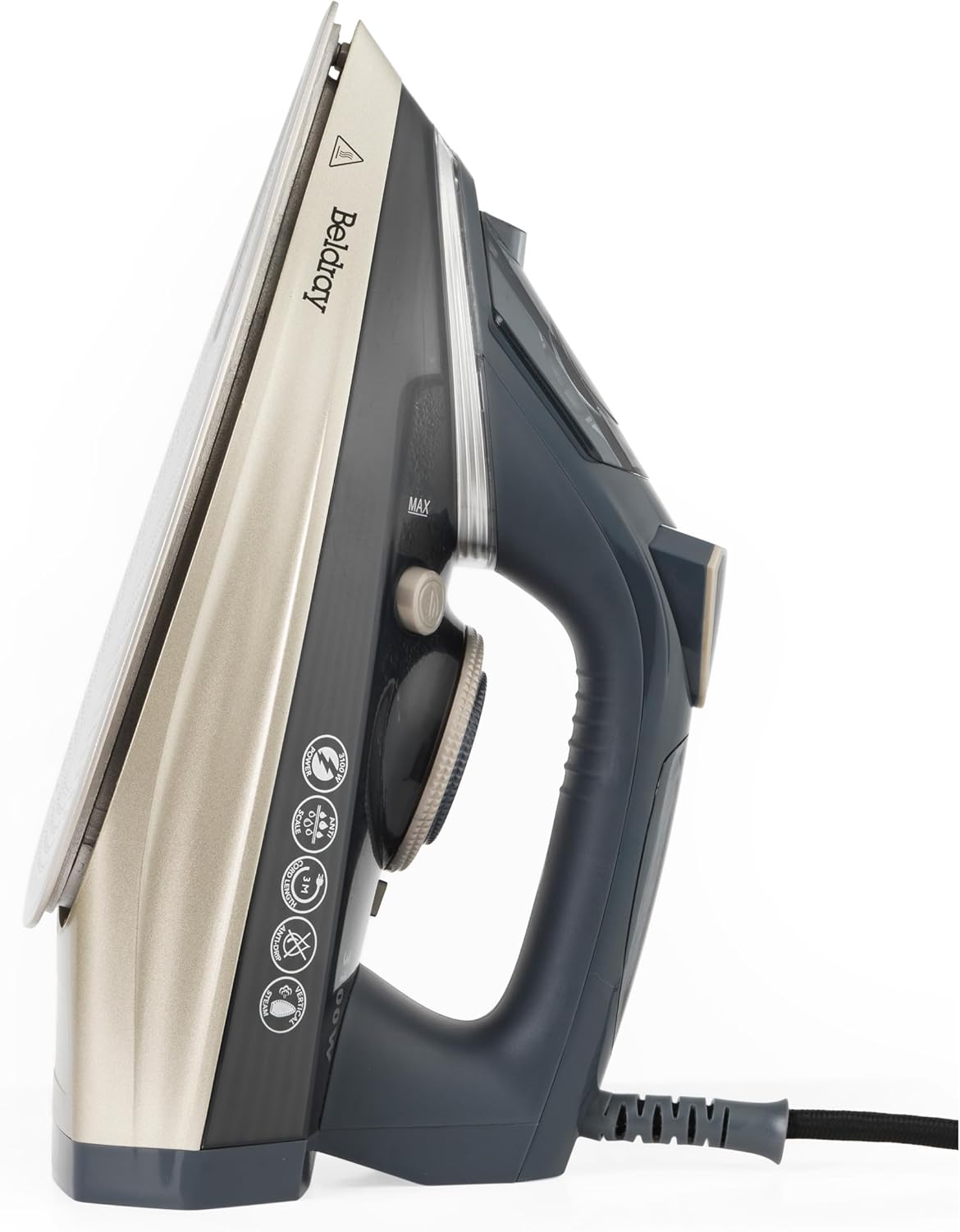 3100W Steam Iron Ceramic Soleplate 300ml Tank 200g Steam Boost