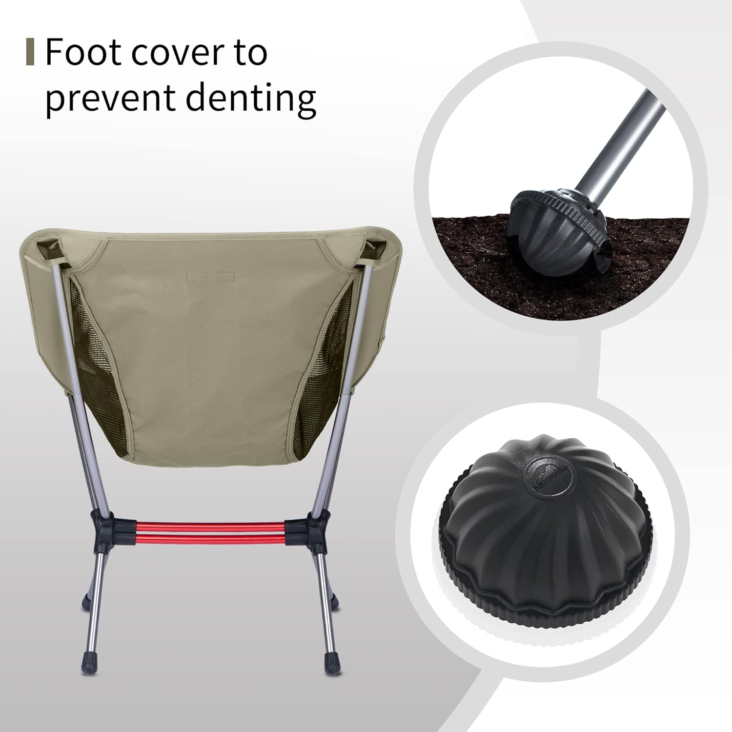 Ultralight Camping Chair Portable Folding Backpack Seat Hiking