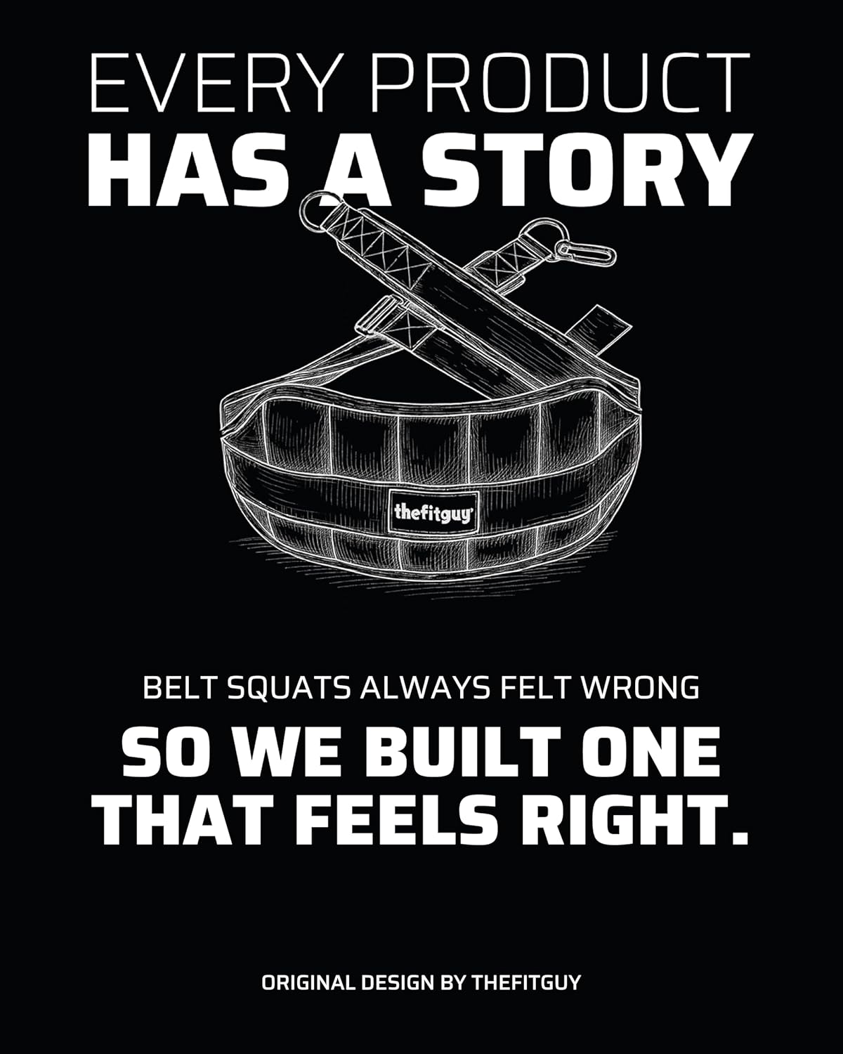 Heavy Duty Belt Squat Belt Gym Weightlifting Support Belt