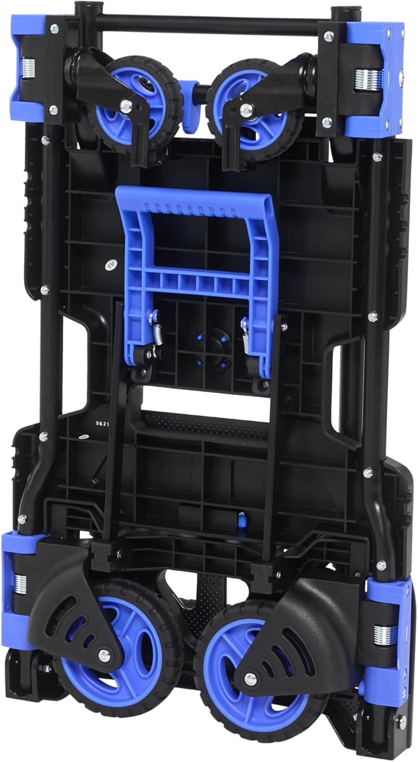 2 In 1 Folding Sack Truck Platform Cart 137KG