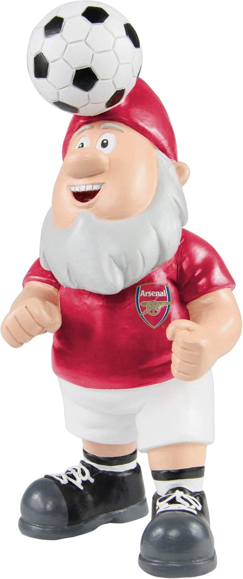 Football Gnome Ornament Fan Garden Statue Ball Decor 20cm