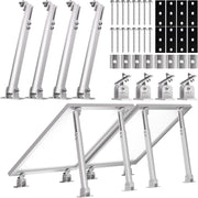 Adjustable Solar Panel Mount Bracket 2 Panel Balcony Roof Wall