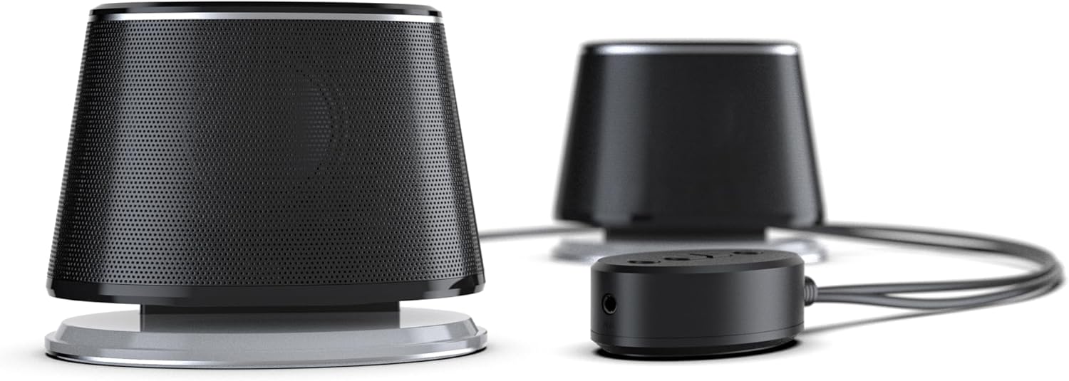 Bluetooth PC Speakers USB AUX Stereo LED Desktop Laptop Audio