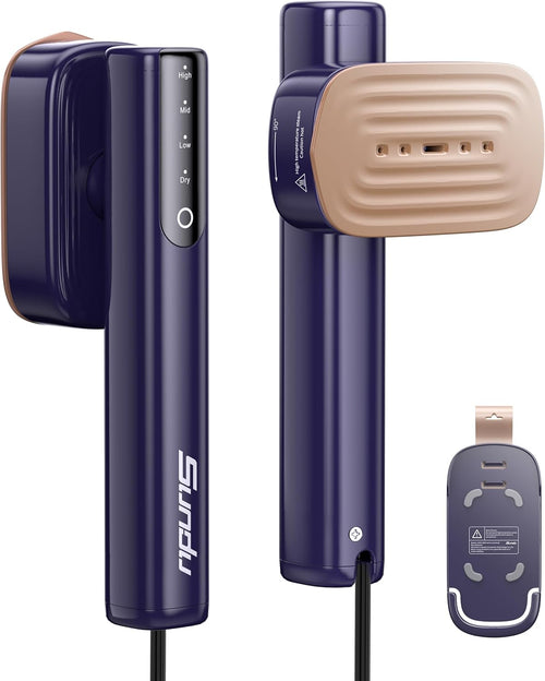 Travel Clothes Steamer 2 in 1 Iron 1200W Fast Heat 3 Modes