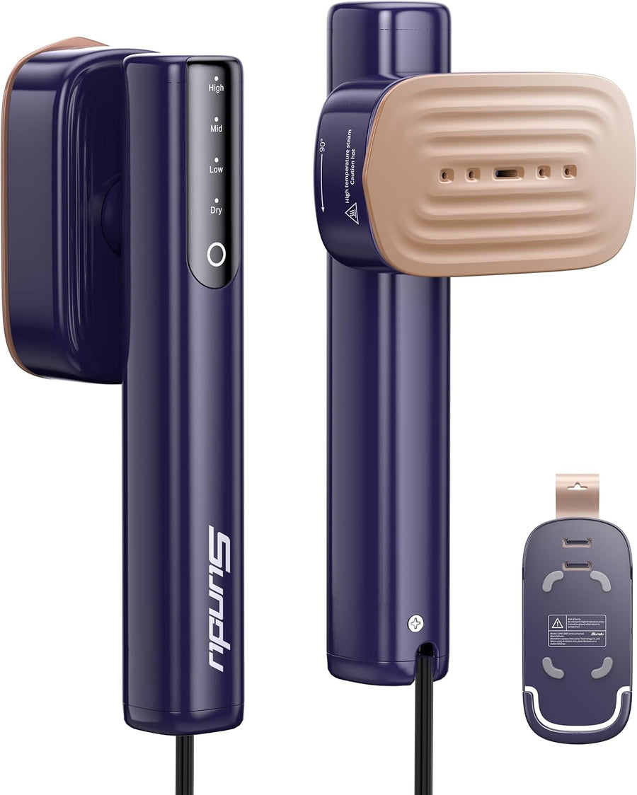 Travel Clothes Steamer 2 in 1 Iron 1200W Fast Heat 3 Modes