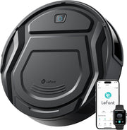 Robot Vacuum 4000Pa Slim Smart Pet Hair Cleaner WiFi