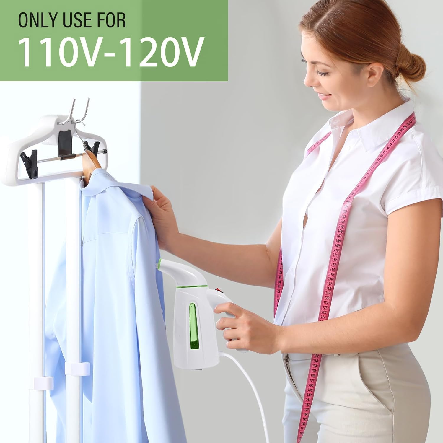 Handheld Garment Steamer Portable 300ml Fast Heat Wrinkle Remover