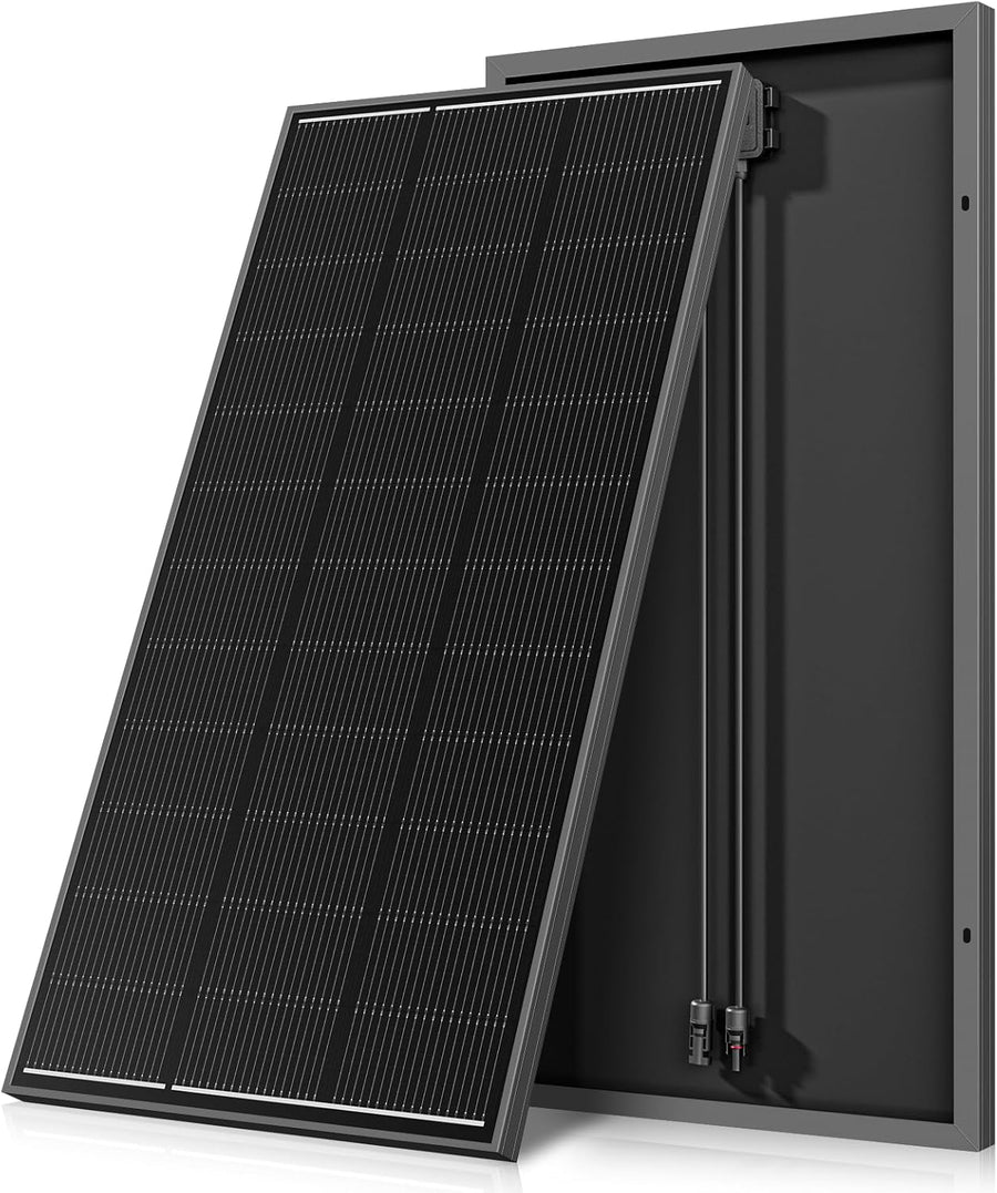 1200W Premium Solar Panel Set 6x200W Black Mono IP68