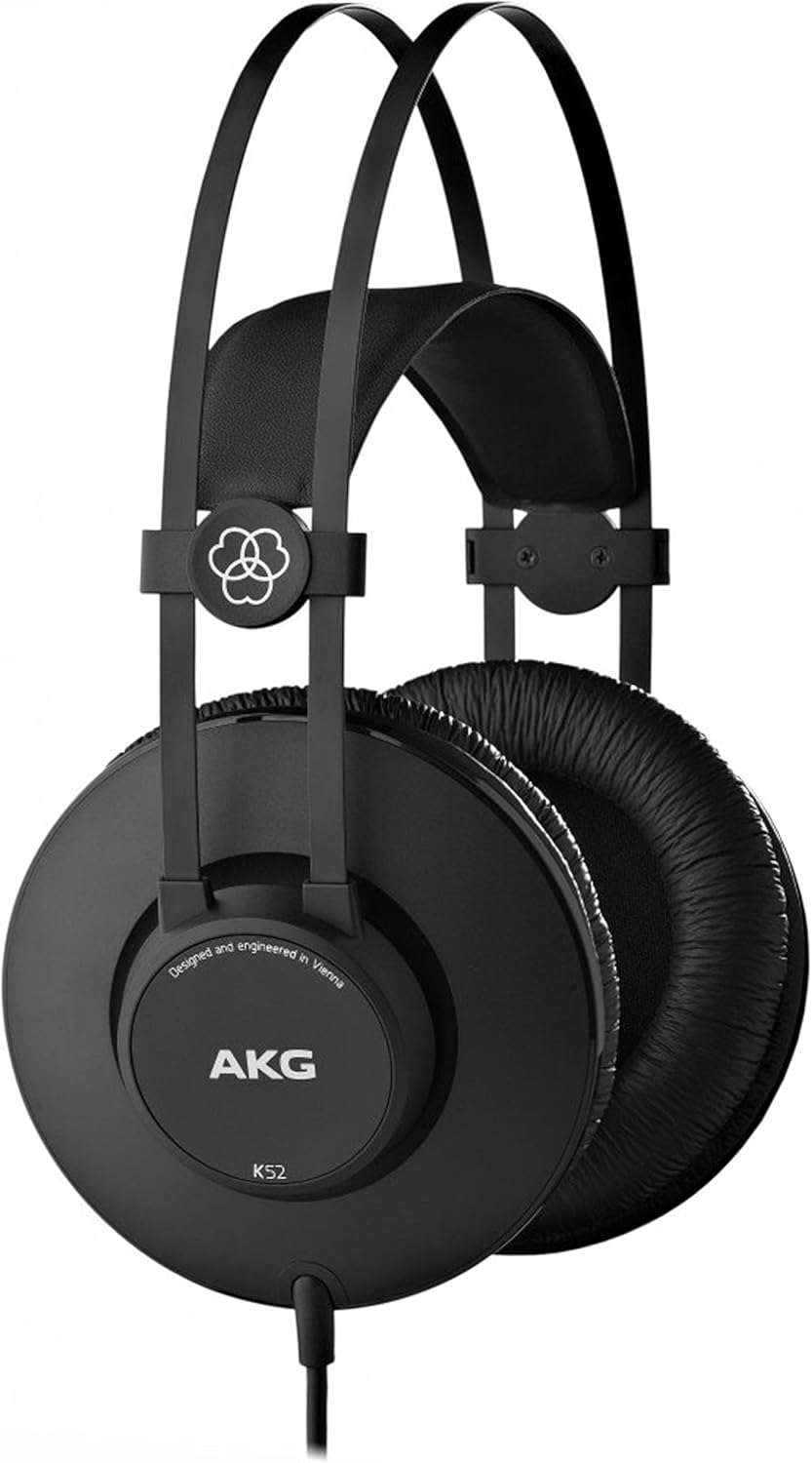 Closed Back Studio Monitor Headphones 40mm Drivers Wired