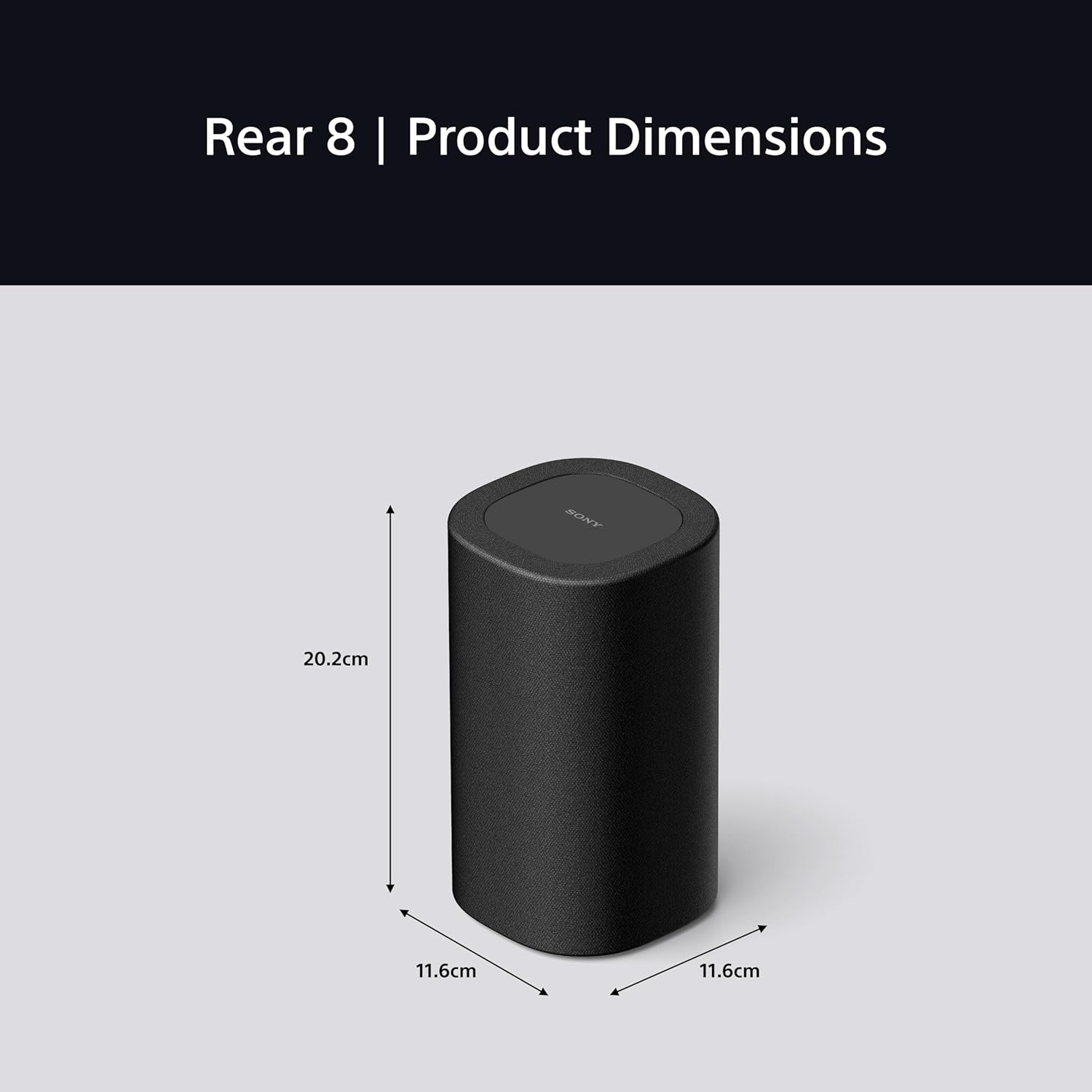 Wireless Rear Speakers 100W 360 Spatial Surround Home Theater
