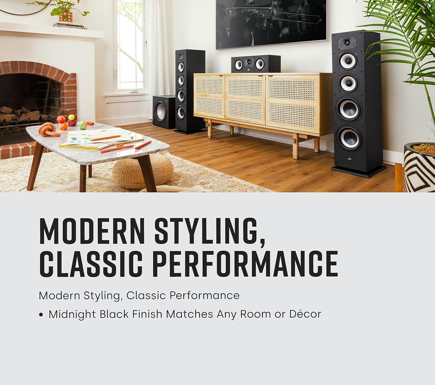 Center Channel Speaker Hi Res Dolby Atmos DTS X Home Theater