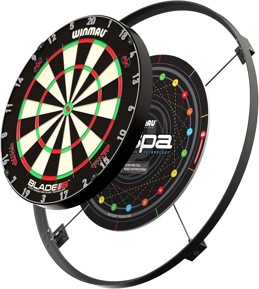 Dartboard Sound Reduction System Noise Control Mount Fits Standard