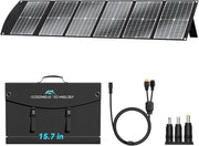 100W Foldable Solar Panel USB C DC Camping Charger