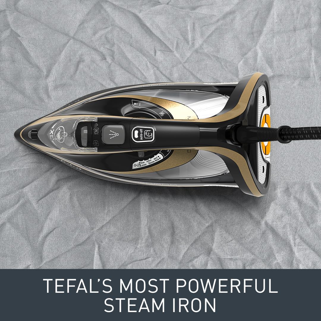 3100W Steam Iron 280g Steam Boost Durilium Soleplate 350ml Tank