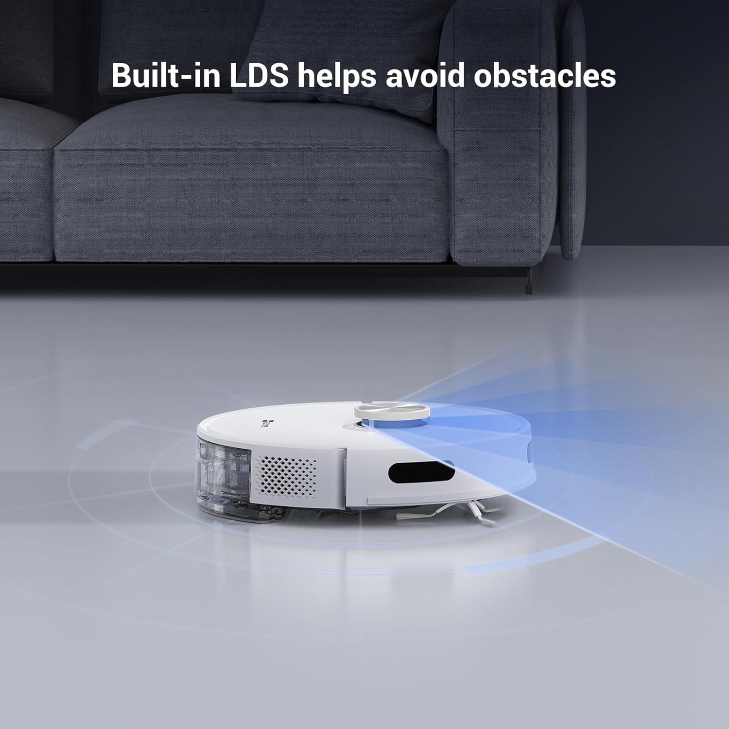 Robot Vacuum Self Empty 4000Pa LiDAR Mapping WiFi App Pet Hair