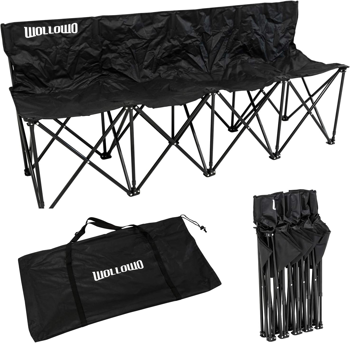 4 Seater Folding Team Bench Portable Outdoor Camping Seat